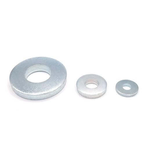 Große Unterlegscheiben - DIN 7349 - Beilagscheiben Stahl verzinkt (M16, 100 Stück) von Generisch
