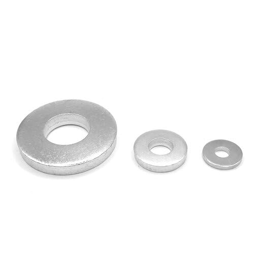 Große Unterlegscheiben - DIN 7349 - Beilagscheiben - rostfrei Edelstahl A2 V2A (M24, 25 Stück) von Generisch
