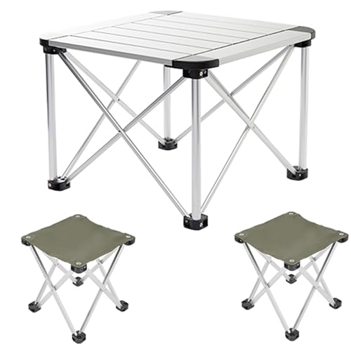 Großer Aluminium-Klapptisch – tragbarer Outdoor-Campingtisch mit Handtasche, ideal für Strand, Garten, Balkon, Picknick und Party, langlebiges und leichtes Design Großer Aluminium-Klapptisch – tragbarer Outdoor-Campingtisch mit Handtasche, ideal für Strand, Garten, Balkon, Picknick und Party, langlebiges und leichtes Design von Generisch
