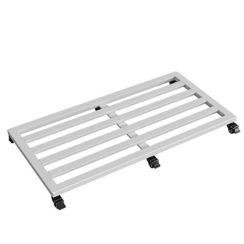 Großer rollender Pflanzenständer aus Metall mit Rädern – 40 x 100 cm schwarzes Eisen-Blumentopf-Tablett, vielseitig für Aquarien, abnehmbare Stützen für den Innen- und Außenbereich Großer rollender Pflanzenständer aus Metall mit Rädern – 40 x 100 cm schwarzes Eisen-Blumentopf-Tablett, vielseitig für Aquarien, abnehmbare Stützen für den Innen- und Außenbereich von Generisch
