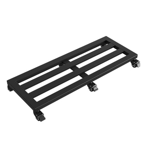Großer rollender Pflanzenständer mit Rädern - 40 x 100 cm schwarzer Eisensockel, vielseitiges Blumentopf-Tablett für Aquarien, abnehmbare Stützen, Innen- und Außenbereich Großer rollender Pflanzenständer mit Rädern - 40 x 100 cm schwarzer Eisensockel, vielseitiges Blumentopf-Tablett für Aquarien, abnehmbare Stützen, Innen- und Außenbereich von Generisch