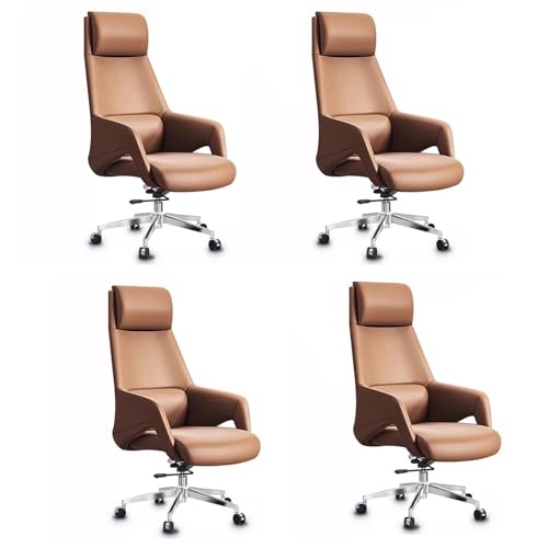 Großer und hoher Bürostuhl, 290 kg, robuster ergonomischer Computerstuhl mit extra breiter Sitzfläche, großer Schreibtischstuhl mit hoher Rückenlehne, verstellbare Lendenwirbelstüt von Generisch