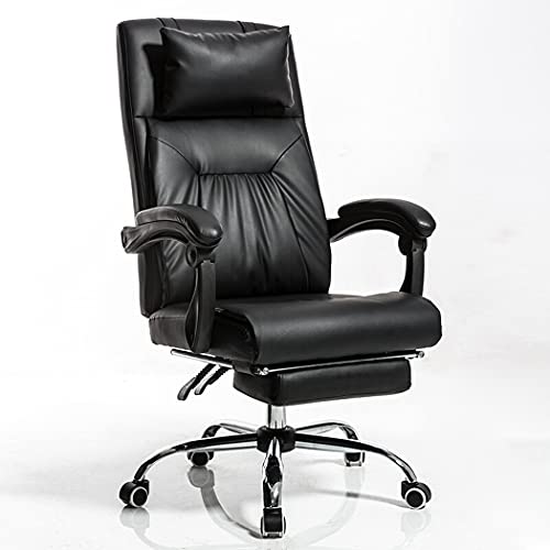 Großer und hoher Chefsessel Click5 Lendenwirbelstütze mit klappbaren Armlehnen, ergonomischer Bürostuhl mit 50 cm breitem Sitz, Lendenwirbelstütze, Drehstuhl, bequeme Annivers von Generisch