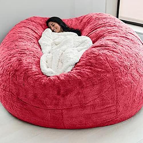 Großer weicher Cord-Sitzsack-Bezug für drinnen und draußen, Wohnzimmer-Sitzsack (ohne Füllung) von Generisch