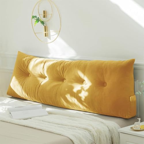 Großes Lesekissen für Bett und Sofa, dekoratives Keilkissen, Rückenlehne, Kopfteil und Wandkissen, bequemes Stützkissen, 200 x 40 x 12 cm Großes Lesekissen für Bett und Sofa, dekoratives Keilkissen, Rückenlehne, Kopfteil und Wandkissen, bequemes Stützkissen, 200 x 40 x 12 cm von Generisch