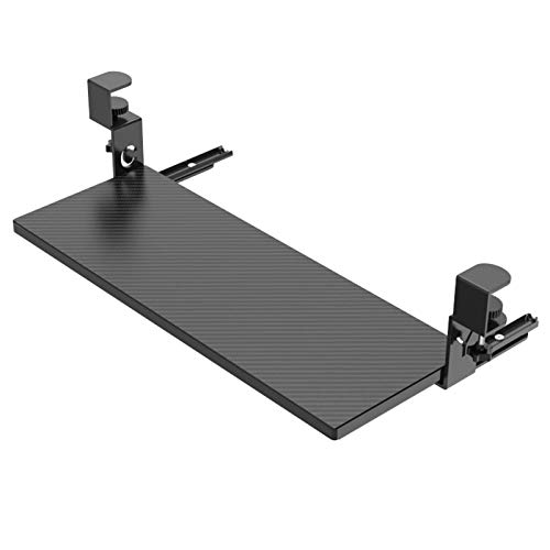 Großes Tastatur-Erweiterungsfach mit C-Klemme – Tastaturständer unter dem Schreibtisch, stabiles Gleit-Design, keine Schrauben erforderlich, ideal für Zuhause und Büro Großes Tastatur-Erweiterungsfach mit C-Klemme – Tastaturständer unter dem Schreibtisch, stabiles Gleit-Design, keine Schrauben erforderlich, ideal für Zuhause und Büro von Generisch