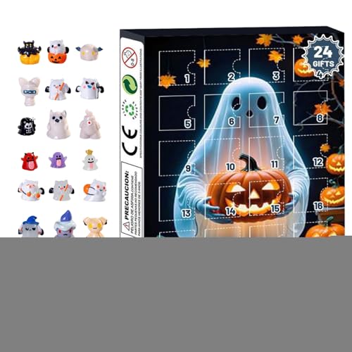 Gruseliger Countdown Kalender - Grusel Countdown Kalender Mit 24 Tagen Für Halloween 2025 | Sammelbare Zierfiguren Deko Für Kinder Schreibtisch Fensterbank Gruseliger Countdown Kalender - Grusel Countdown Kalender Mit 24 Tagen Für Halloween 2025 | Sammelbare Zierfiguren Deko Für Kinder Schreibtisch Fensterbank von Generisch