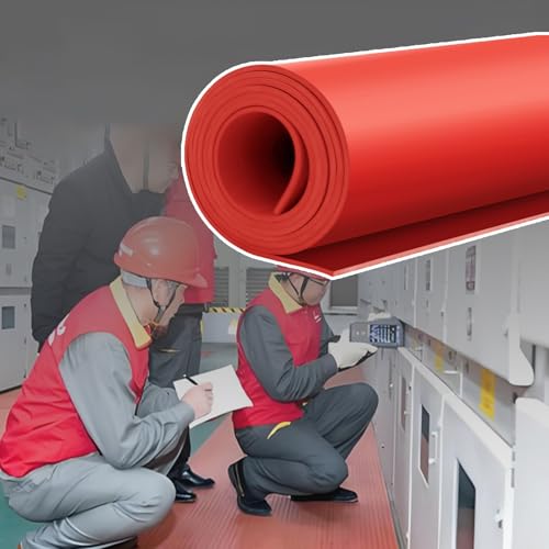 Gummi-Fußmatte für Garage und Werkbank, robuste isolierte Gummibodenrolle, Schutzmatte für Personalbereiche und Arbeitsbereiche von Generisch