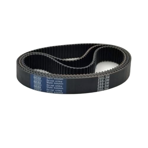 Gummi-Zahnriemen Länge 465 468 471 474 477 480 483 486 489 492 495 498 501 504 mm Breite 6/8/9/10/15/20 mm Antriebsriemen(2pcs wide 15mm,492mm-164Teeth) von Generisch