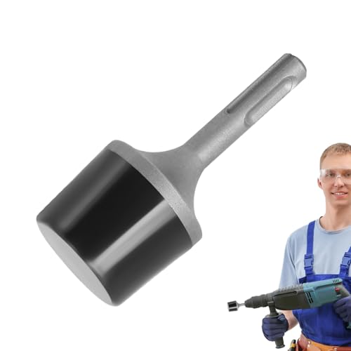 Gummihammer Hammer - 3.7x9,5 cm langlebiges Streikwerkzeug, Multifunktions -impactt Head | Vielseitiger Stoßdämpfer -Handheld -Schlagenausrüstung für Tischlerfrosthöfe Automobilinstallationsmöbel von Generisch
