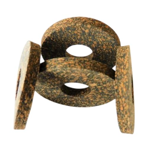 Gummikork Unterlegscheiben M12 (100 Stück) - 4 mm – robust, vibrationsdämpfend & oberflächenschonend. Ideal für Maschinenbau, Möbelmontage & DIY. Manufaktur Martinshof von Generisch