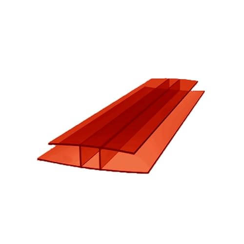 H-Profil Polycarbonat 1000mm Rot 6mm – Stegplatten Verbinder für Doppelstegplatten | Hohlkammerplatten Verbindungsprofil für Gewächshaus & Überdachungen H-Profil Polycarbonat 1000mm Rot 6mm – Stegplatten Verbinder für Doppelstegplatten | Hohlkammerplatten Verbindungsprofil für Gewächshaus & Überdachungen von Generisch