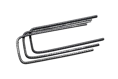 H:60mm S:1000 10er Ø8 mm U-Bügel Baustahl Steckbügel Betonstahl Bügel Bewehrungsstahl für Ihre Bauvorhaben von Generisch