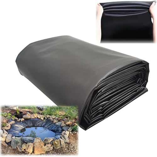 HDPE Teichfolie 0,2 mm – schwarze flexible Matte für Fischteiche, Wasserfälle und Gartenbrunnen – Verfügbare Größen: 8 x 8 m – langlebig, wasserdicht, einfache Installation HDPE Teichfolie 0,2 mm – schwarze flexible Matte für Fischteiche, Wasserfälle und Gartenbrunnen – Verfügbare Größen: 8 x 8 m – langlebig, wasserdicht, einfache Installation von Generisch