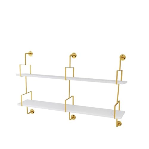 Haarfarben-Organizer – Wandmontierte schwebende Regale, DIY offenes Haarfarben-Regal mit Eisenhalterung und Holz für Salon-Display Haarfarben-Organizer – Wandmontierte schwebende Regale, DIY offenes Haarfarben-Regal mit Eisenhalterung und Holz für Salon-Display von Generisch