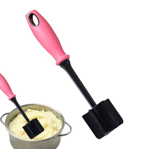 Hackbeutelmesser - 6 Kurve Blatthacker Klinge, Hamburger Fleischhacker Utensil | Effizientes Werkzeug zur Vorbereitung von Lebensmitteln, einfaches sauberes Design, Taco -Fleischhacker, Küchenkochgadg von Generisch
