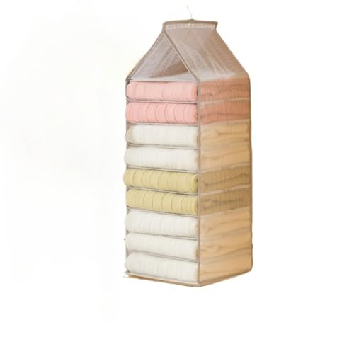 Hängender Kleiderschrank Organizer, Faltbare Aufbewahrungstasche für Kleidung, Schuhe, Handtücher – Platzsparende Mehrfache Aufbewahrungslösung für Schränke und Wäschekammern (Grün, 9 Etagen-2pcs) Hängender Kleiderschrank Organizer, Faltbare Aufbewahrungstasche für Kleidung, Schuhe, Handtücher – Platzsparende Mehrfache Aufbewahrungslösung für Schränke und Wäschekammern (Grün, 9 Etagen-2pcs) von Generisch