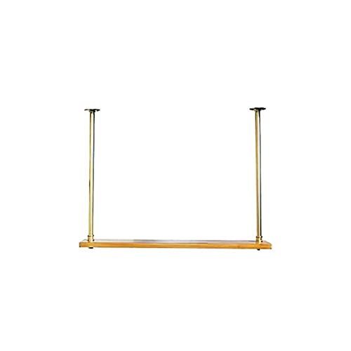 Hängeregal für die Decke, nordisches Schmiedeeisen-Rohr-Design, Industrie-Stil, mehrschichtiges Massivholzregal für Zuhause, Bar, Küche & Pflanzendisplay Hängeregal für die Decke, nordisches Schmiedeeisen-Rohr-Design, Industrie-Stil, mehrschichtiges Massivholzregal für Zuhause, Bar, Küche & Pflanzendisplay von Generisch
