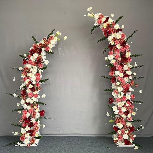 Halbmond-Ballonbogen-Ständer – gebogener Blumenständer für Hochzeit & Geburtstagsfeier Dekor – Innen- und Außenbereich, perfekt für Feiern und Veranstaltungen Halbmond-Ballonbogen-Ständer – gebogener Blumenständer für Hochzeit & Geburtstagsfeier Dekor – Innen- und Außenbereich, perfekt für Feiern und Veranstaltungen von Generisch