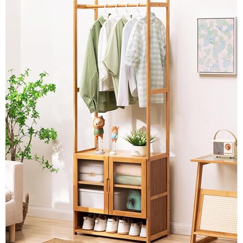 Hall Tree Garderobenleiste für den Eingangsbereich, rustikale Bank und Schuhablage mit Haken für Schlamm und Schlafzimmer von Generisch