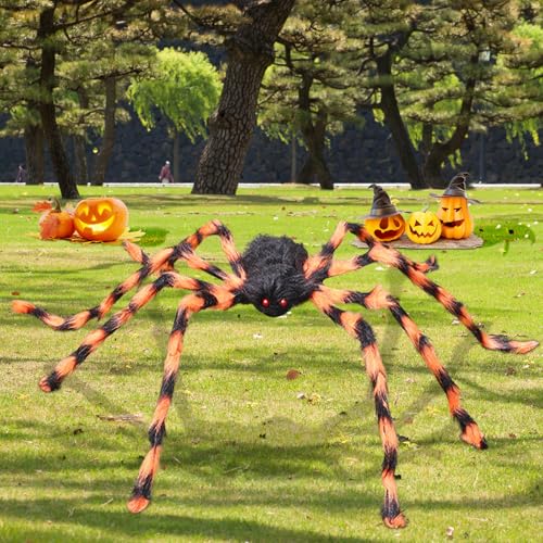 Halloween Deko Outdoor Spinne Riesen Spinne Halloween Dekorationen Große Gefälschte Spinnendekoration Horror Halloween-Spinne Dekorationen für Wand, Hof Realistische Große Spinnen Requisiten 60-200cm Halloween Deko Outdoor Spinne Riesen Spinne Halloween Dekorationen Große Gefälschte Spinnendekoration Horror Halloween-Spinne Dekorationen für Wand, Hof Realistische Große Spinnen Requisiten 60-200cm von Generisch
