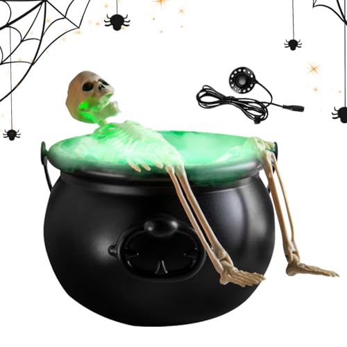 Halloween Dekorationen für Innenbereich,Hexentrank Figuren Deko - Dekorative Statue Mit Lichterkette Für Draussen Und Drinnen Fest Party Halloween Dekorationen für Innenbereich,Hexentrank Figuren Deko - Dekorative Statue Mit Lichterkette Für Draussen Und Drinnen Fest Party von Generisch