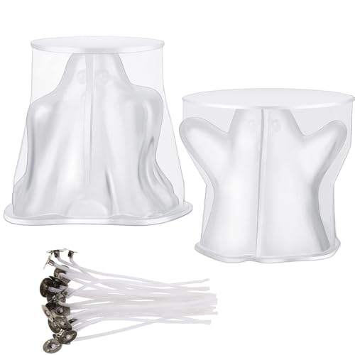 Halloween Formen | 2 Stück Geisterformen Für Resin Guss | Kunsthandwerk Formen Für Tischdekoration Wohnung Hochzeit Spukhaus Deko Halloween Formen | 2 Stück Geisterformen Für Resin Guss | Kunsthandwerk Formen Für Tischdekoration Wohnung Hochzeit Spukhaus Deko von Generisch