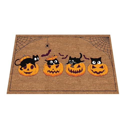 Halloween-Outdoor-Teppich – Rutschfeste Fußmatte, Dekorativ | Kreativer Bodenteppich Mit -Design | Eingangsbereich, Badezimmerläufer Mit Gruselmotiv, Willkommensmatte Für Die Küche, Lustiger Sai Halloween-Outdoor-Teppich – Rutschfeste Fußmatte, Dekorativ | Kreativer Bodenteppich Mit -Design | Eingangsbereich, Badezimmerläufer Mit Gruselmotiv, Willkommensmatte Für Die Küche, Lustiger Sai von Generisch