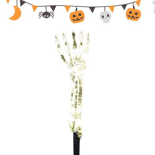 Halloween Realistic Skeleton Stakes – Halloween Arm Stake Recupato | Gefälschtes Spektralskelett | Stakes Skeleton | Halween Skull Decor | Solarleuchten Cemetery Props Cemete Halloween Realistic Skeleton Stakes – Halloween Arm Stake Recupato | Gefälschtes Spektralskelett | Stakes Skeleton | Halween Skull Decor | Solarleuchten Cemetery Props Cemete von Generisch