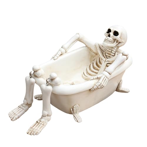 Halloween Skelette Badewanne Pflanzentopf Gruselige Hängende Deko mit Schaurigem Ausdruck Spooky Halloween Requisiten für Innen & Außen Für Haus & Garten Halloween Partydeko & Garten Grusel Deko Halloween Skelette Badewanne Pflanzentopf Gruselige Hängende Deko mit Schaurigem Ausdruck Spooky Halloween Requisiten für Innen & Außen Für Haus & Garten Halloween Partydeko & Garten Grusel Deko von Generisch