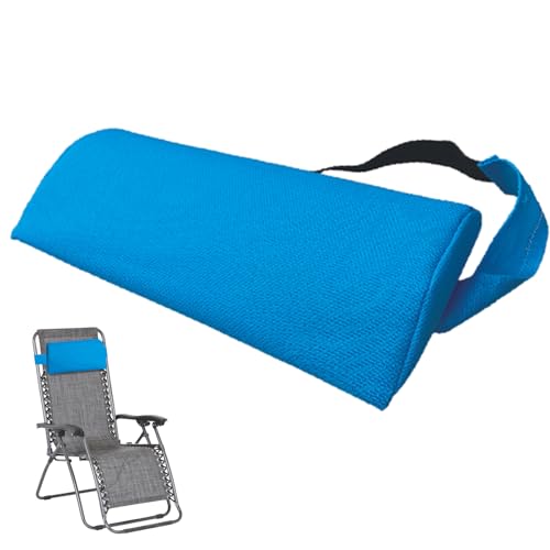Halskissen - 6,69 Zoll Kopfkissen | teslins Liegekissen | Weiche Kopfstütze sanfte Kopfkissen für Garten, Picknick, Terrasse und Garten von Generisch