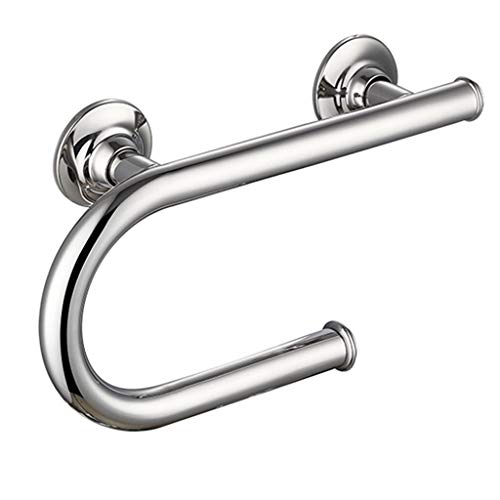 Haltegriff aus Edelstahl für Badezimmer, mit Ablage, Handtuchhalter, Toilettenpapierhalter, Duschregal, rutschfester Kinder-Badewannen-Sicherheitsgriff von Generisch