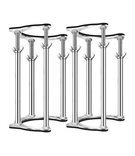 Halterungen for Unterbauspülen, Spülbeckenhalterung, Installations- und Reparaturset for verstellbare Stützspülenbeine for Küchenspülen, 2er-Set(59-69cm/23.23-27.17in) von Generisch