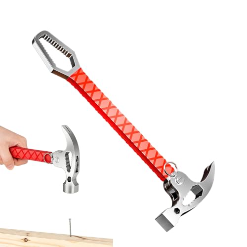 Hammer, Schlosserhammer Für Holzarbeiten, Vielseitiger Werkzeughammer Für Mechaniker Abbruch Nägel Zimmerarbeiten Camping Kfz Outdoor Aufgaben, Abriss Camping von Generisch