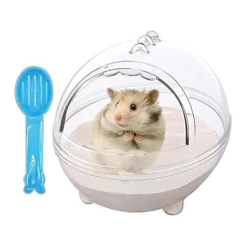 Hamster-Sandbad-Behälter, Staubtöpfchen, WC-Wanne, Reinigungsset für kleine Haustiere, Sandkasten, Pflegebox, Hygiene-Spa, Hamster-WC, Komfort-Wascheimer, Puder-Badezubehör, Tier Hamster-Sandbad-Behälter, Staubtöpfchen, WC-Wanne, Reinigungsset für kleine Haustiere, Sandkasten, Pflegebox, Hygiene-Spa, Hamster-WC, Komfort-Wascheimer, Puder-Badezubehör, Tier von Generisch