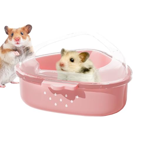 Hamster Sandbad - Transparenter Hamsterbad Sandkasten | Haustierbadewanne für Fellpflege Reinigung | Kleintierbehälter zum Verstecken Schlafen Spielen Erkunden Badezimmer Lemming Rennmäuse Käfig Hamster Sandbad - Transparenter Hamsterbad Sandkasten | Haustierbadewanne für Fellpflege Reinigung | Kleintierbehälter zum Verstecken Schlafen Spielen Erkunden Badezimmer Lemming Rennmäuse Käfig von Generisch