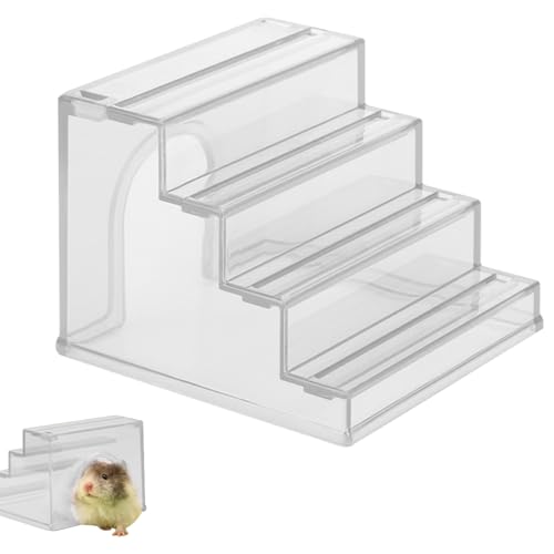 Hamsterhütte | Leiter für Kleintiere – 2-in-1 Anti-Rutsch-Haus zum Klettern Übung Erkundung Landschaft Spielzeug Käfig Bereicherung Hamsterhütte | Leiter für Kleintiere – 2-in-1 Anti-Rutsch-Haus zum Klettern Übung Erkundung Landschaft Spielzeug Käfig Bereicherung von Generisch