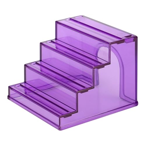 Hamstertreppe Kleintierkäfig Leiter 2 in 1 Anti-Rutsch Kletterhaus Übung Erkundung Spielzeug Käfig Anreicherung Zubehör für Hamster Mäuse 9,8 x 9,6 x 7,5 cm von Generisch