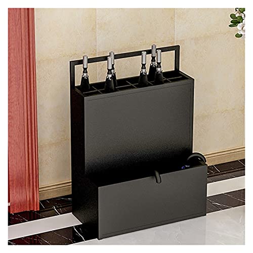 Handelsüblicher Schirmständer, große Kapazität, Metall-Regenschirmhalter für Hotels, Banken, Bars, Abtropflöcher, für 1530 Regenschirme, schwarz, 48 x 27 x 67 cm, stilvolles Design Handelsüblicher Schirmständer, große Kapazität, Metall-Regenschirmhalter für Hotels, Banken, Bars, Abtropflöcher, für 1530 Regenschirme, schwarz, 48 x 27 x 67 cm, stilvolles Design von Generisch