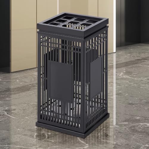 Handelsüblicher Schirmständer aus Metall mit abnehmbarer Wasserschale, rechteckiges Netz-Design für nasse Regenschirme, ideal für Eingänge und Gewerbeflächen Handelsüblicher Schirmständer aus Metall mit abnehmbarer Wasserschale, rechteckiges Netz-Design für nasse Regenschirme, ideal für Eingänge und Gewerbeflächen von Generisch