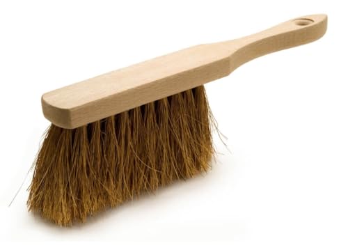 Handfeger Kokos Naturfaser 2097 Handfeger aus nachwachdsenden Rohstoff der Kokospalme mit Holzgriff unlackiert 28 cm von Generisch