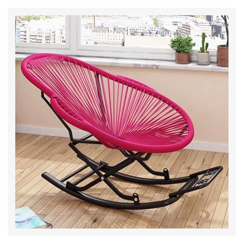 Handgewebter Rattan-Schaukelstuhl, stabiler Liegestuhl für den Innen- und Außenbereich, unterstützt bis zu 299 kg Handgewebter Rattan-Schaukelstuhl, stabiler Liegestuhl für den Innen- und Außenbereich, unterstützt bis zu 299 kg von Generisch