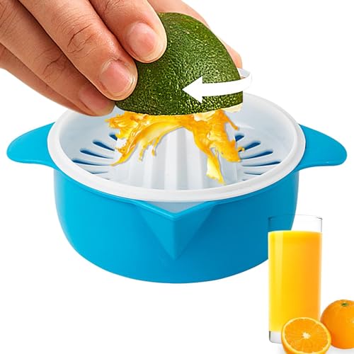 Handheld Citrus Juicer - | Multifunktionales Zitronenlimettenkreisel Mit Schalensieb Tragbares Handbuch Für Heimküche, Entsafter, Aus Hochwertigen Materialien, Küchenzubehör, Einfache Entsaftenwerkzeu von Generisch