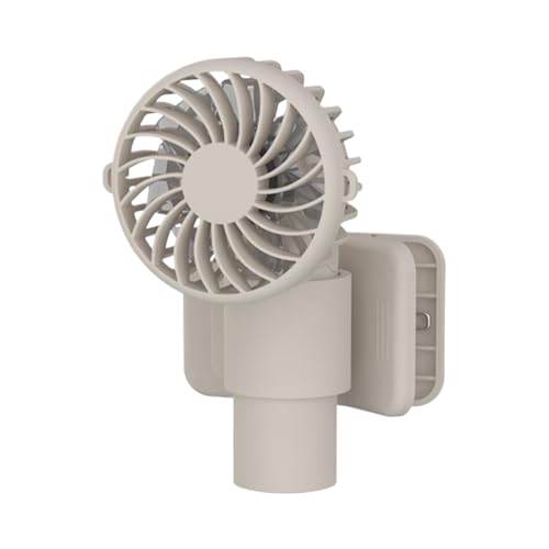 Handheld Fan, Cooler Fan, Usb Rechargeable Lightweight Design Adjustable Speed Silicone Grip Compact Build Efficient Airflow with Umbrella Clip, Cooling Tool for Outdoor Activities Handheld Fan, Cooler Fan, Usb Rechargeable Lightweight Design Adjustable Speed Silicone Grip Compact Build Efficient Airflow with Umbrella Clip, Cooling Tool for Outdoor Activities von Generisch