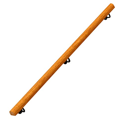 Handlauf aus Holz für Treppen – 1,1 m Indoor/Outdoor Anti-Rutsch Geländer Wandmontierte Sicherheitsstütze für Treppen Holztreppengeländer Einfache Installation Handlauf aus Holz für Treppen – 1,1 m Indoor/Outdoor Anti-Rutsch Geländer Wandmontierte Sicherheitsstütze für Treppen Holztreppengeländer Einfache Installation von Generisch