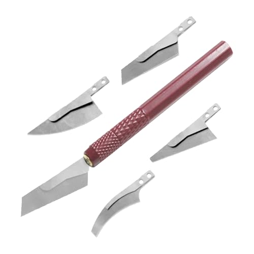 Handsäge Kit Für Kreative Hobbys | Modellierungswerkzeuge Mit 4 Bastelklingen | Metallsägen -Kit Für Handwerk Und Präzises Schnitt, Vielseitige Handbuch Verwendung von Generisch