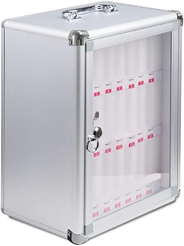 Handy-Aufbewahrungsbox mit Schloss zur Wandmontage aus Aluminiumlegierung – 60 Steckplätze für Schüler – sicherer Griff und langlebiges Design für den Klassenzimmer Handy-Aufbewahrungsbox mit Schloss zur Wandmontage aus Aluminiumlegierung – 60 Steckplätze für Schüler – sicherer Griff und langlebiges Design für den Klassenzimmer von Generisch