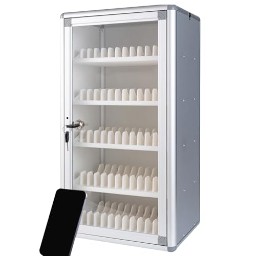 Handy-Schrank – 12–72 Steckplatz r für Schule, Fabrikbüro, sicheres Schließfach mit 60-Bit-Schlüssel, mobile Geräte-Management-Lösung Handy-Schrank – 12–72 Steckplatz r für Schule, Fabrikbüro, sicheres Schließfach mit 60-Bit-Schlüssel, mobile Geräte-Management-Lösung von Generisch