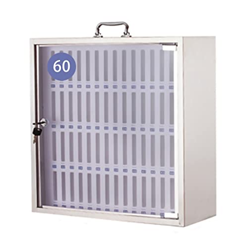 Handy-Schrank aus Edelstahl, zur Wandmontage, 24 Fächer, ideal für Büro- und Schulbedarf, Farbe – und stilvoll Handy-Schrank aus Edelstahl, zur Wandmontage, 24 Fächer, ideal für Büro- und Schulbedarf, Farbe – und stilvoll von Generisch