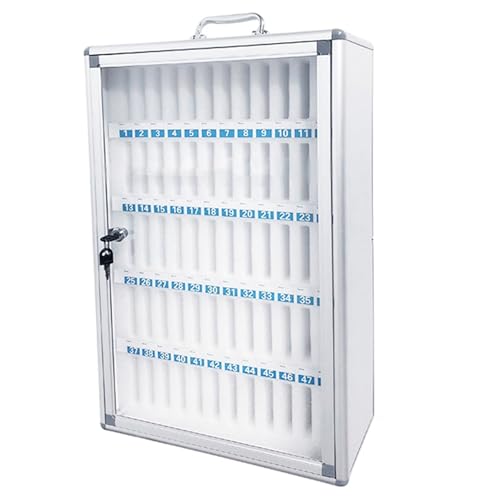 Handy ge Schrank für 12-60 Telefone - Ideal für Schulen Büros Fabriken | Secure Phone r | Abschließbare Ladestation Handy ge Schrank für 12-60 Telefone - Ideal für Schulen Büros Fabriken | Secure Phone r | Abschließbare Ladestation von Generisch